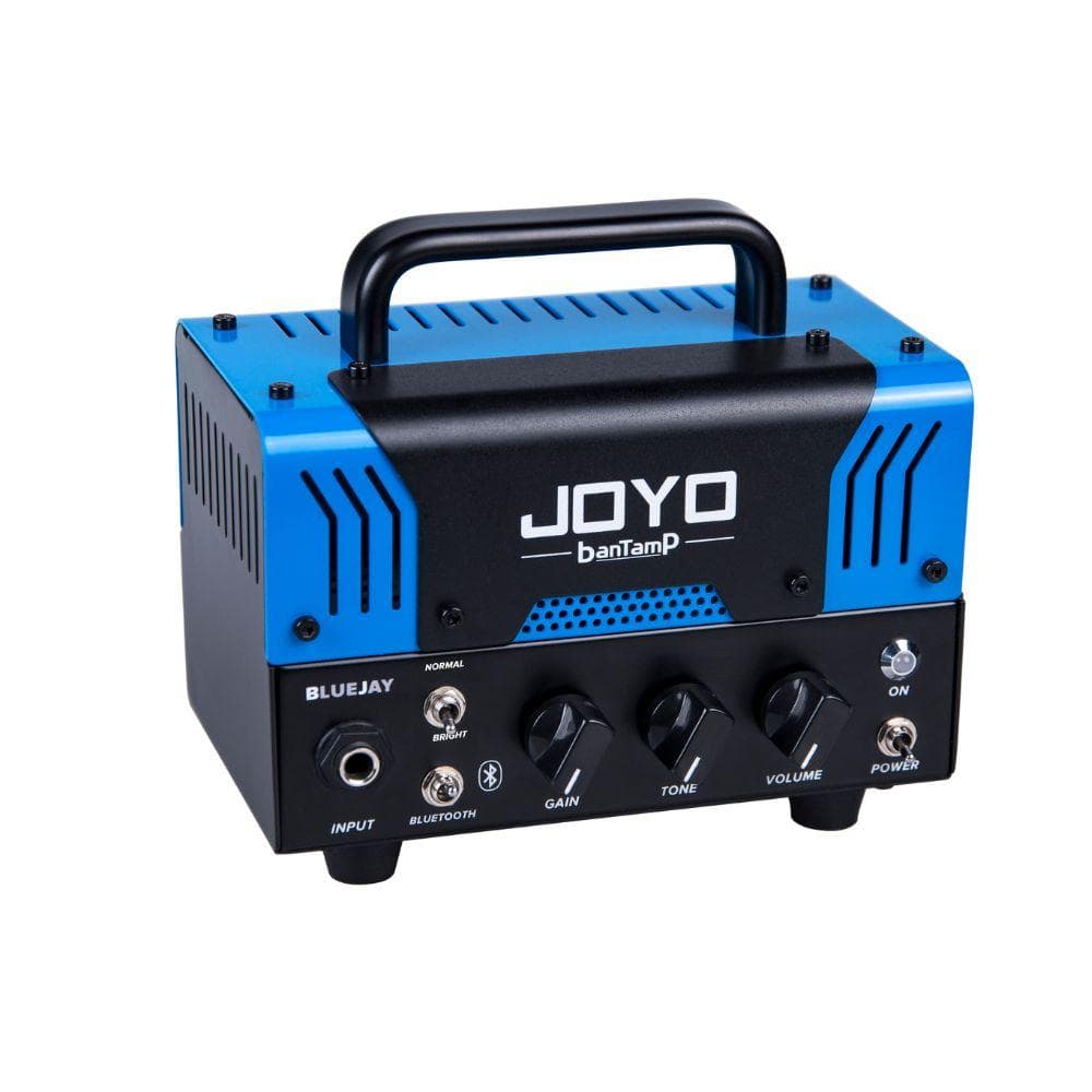 Joyo Bluejay BanTamp Series Mini Guitar Amp Head 20 Watt Preamp, 2 Channel Hybrid Tube Guitar Amplifier with Bluetooth