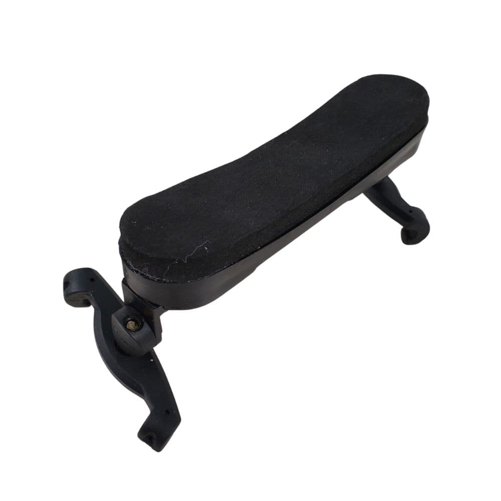 Universal Adjustable Violin Shoulder Rest, Collapsible, Height Adjustable, Soft Cushion for Maximum Comfort, Black